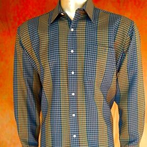 Plaid wool shirt